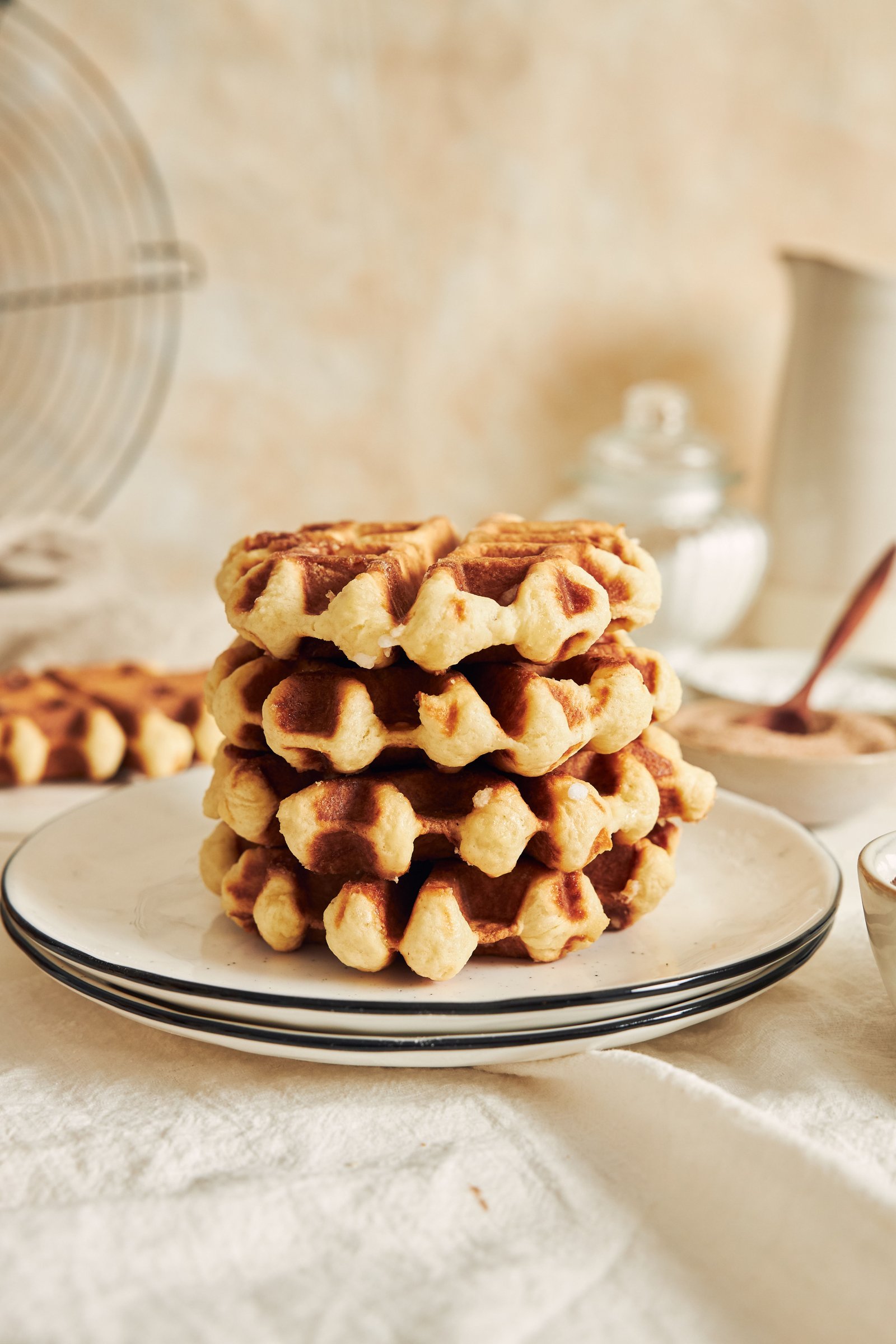 Dessert belge gaufre de Liège